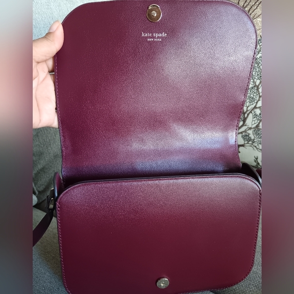 Kate Spade Suede/Leather Crossbody - Picture 9 of 11